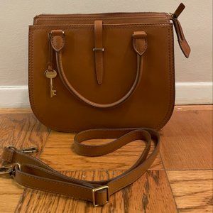 Fossil Ryder Satchel (never worn + dust bag)